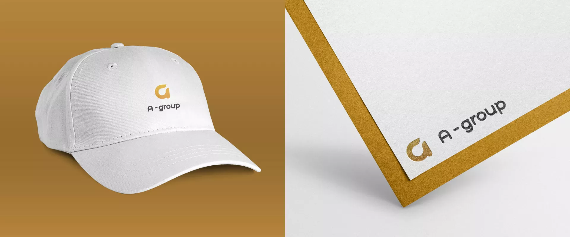 Разработка логотипа для компании «А-ГРУПП» в Белой Холунице