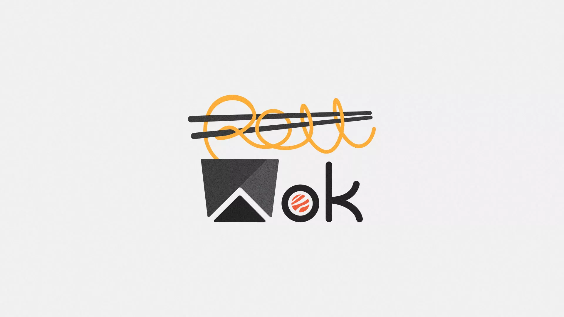 Разработка логотипа в Белой Холунице для суши-бара «Roll Wok Club» Разработка логотипа в Белой Холунице для суши-бара «Roll Wok Club»